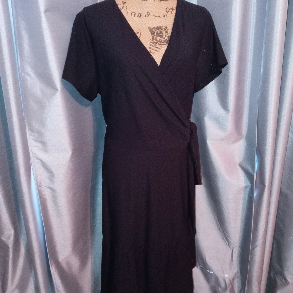 Blue Eyelet dress
